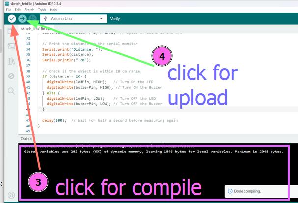 compile and upload image