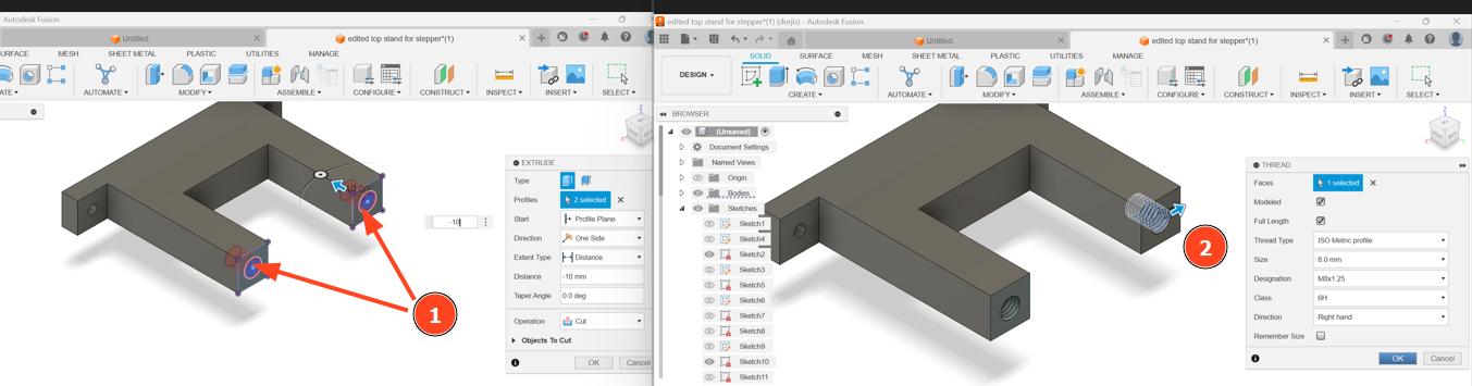stepper motor 3