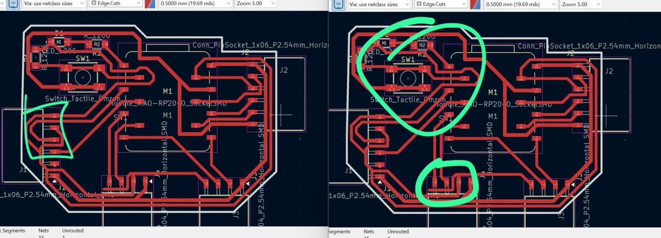 trace correction image