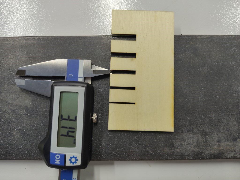 Kerf Measurement 4