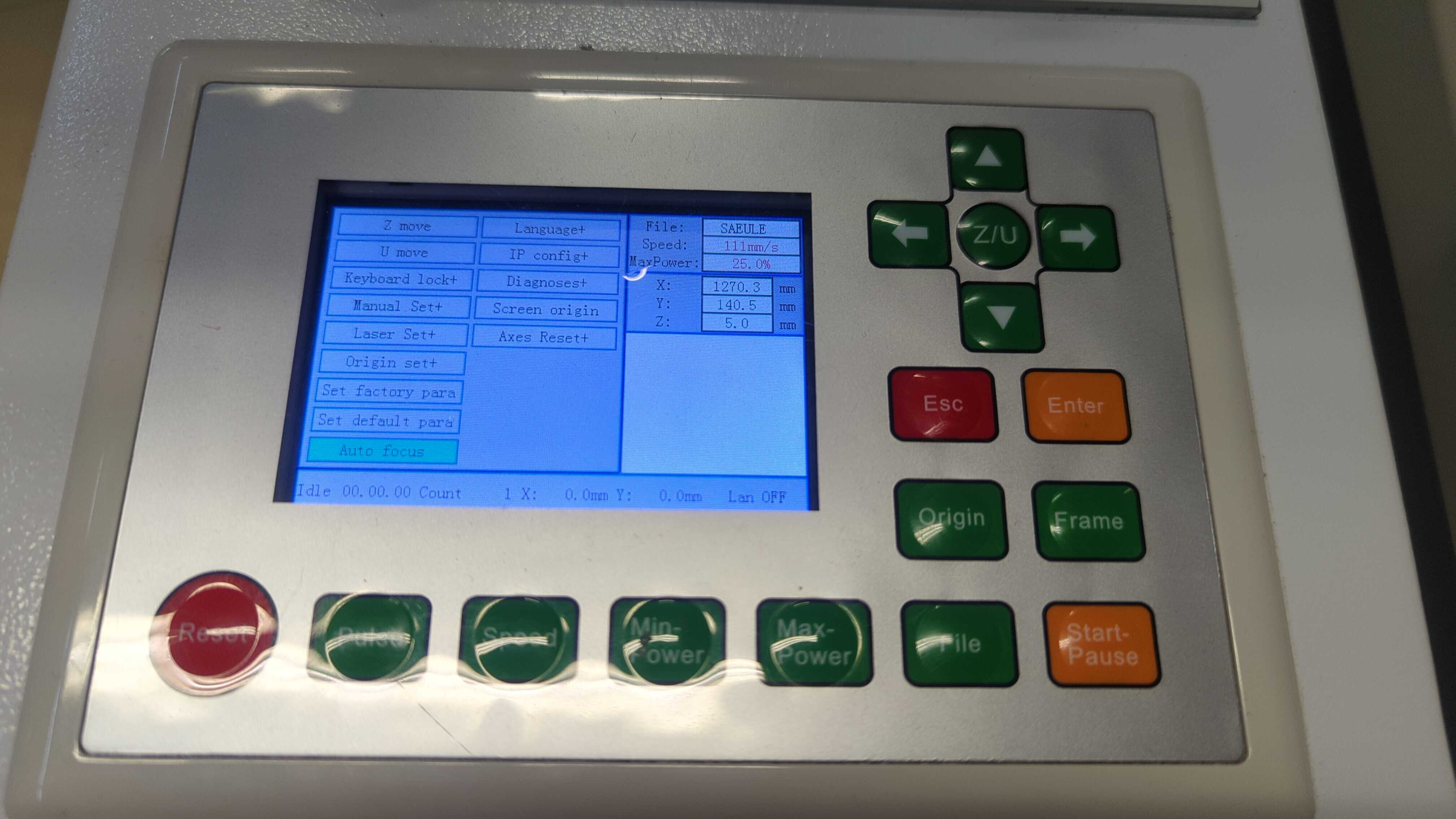 Setting Origin and Frame