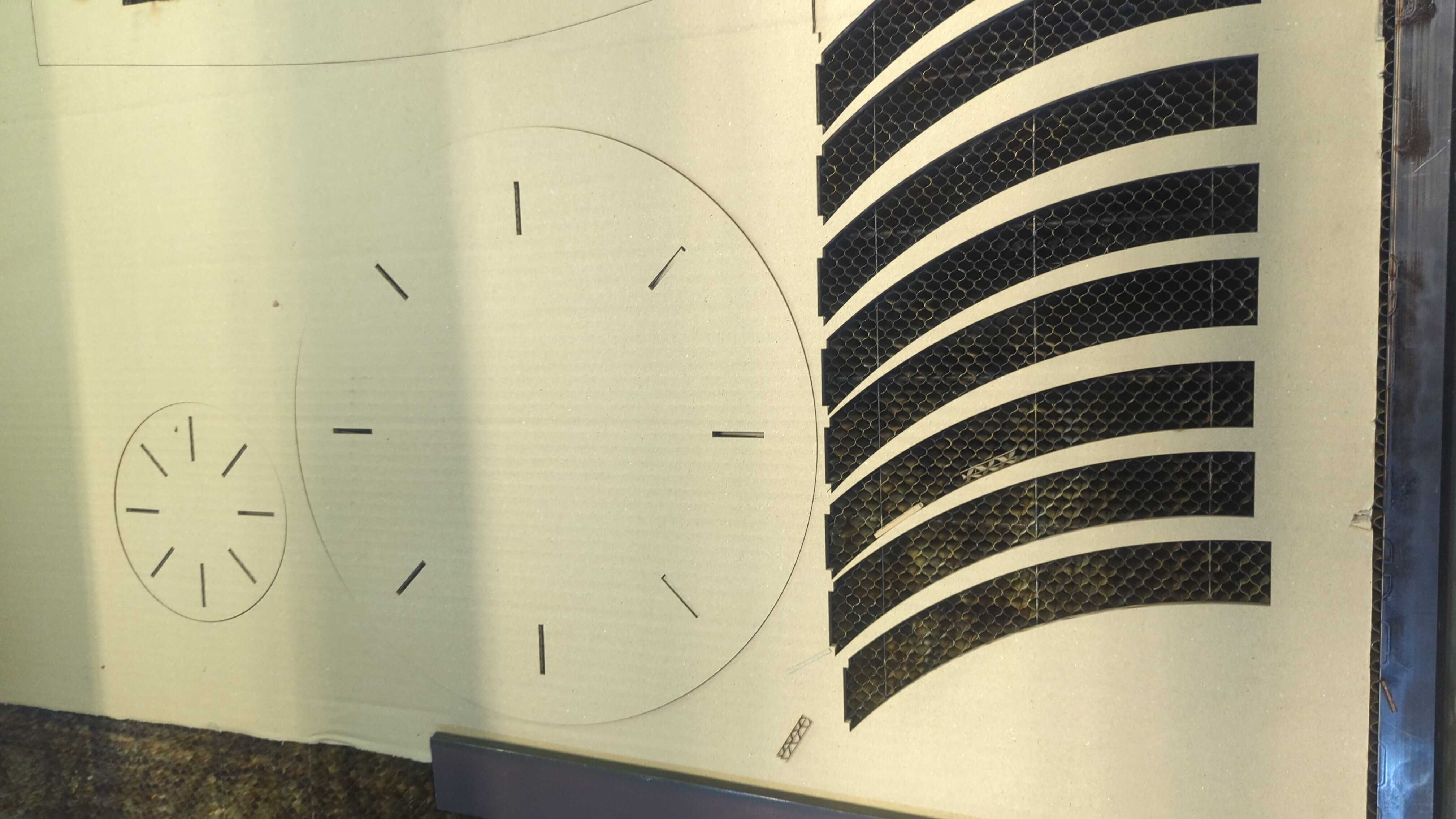 Completed Laser Cuts