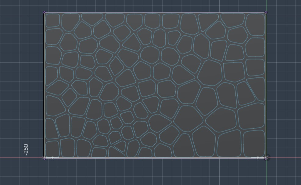 Basket Voronoi Pattern