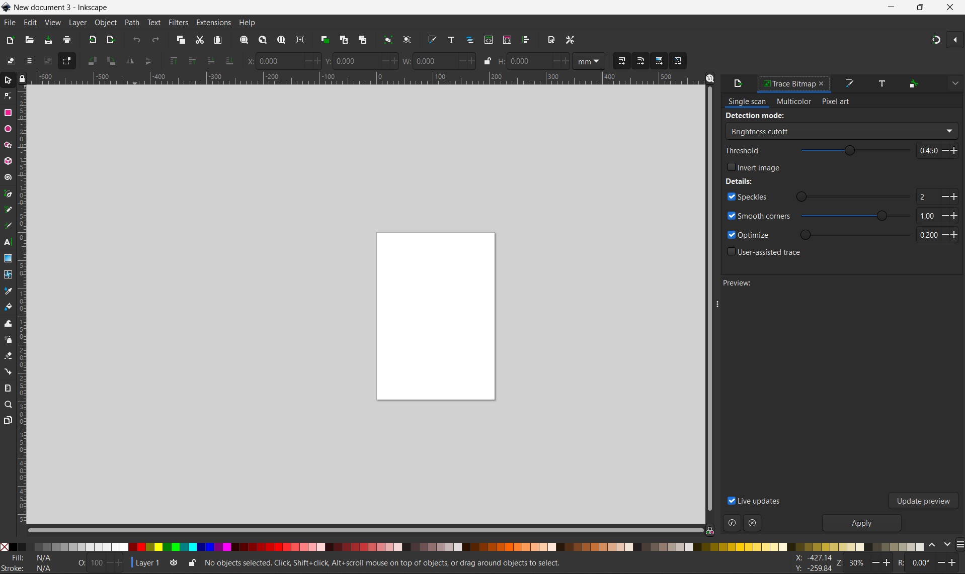 Inkscape Interface