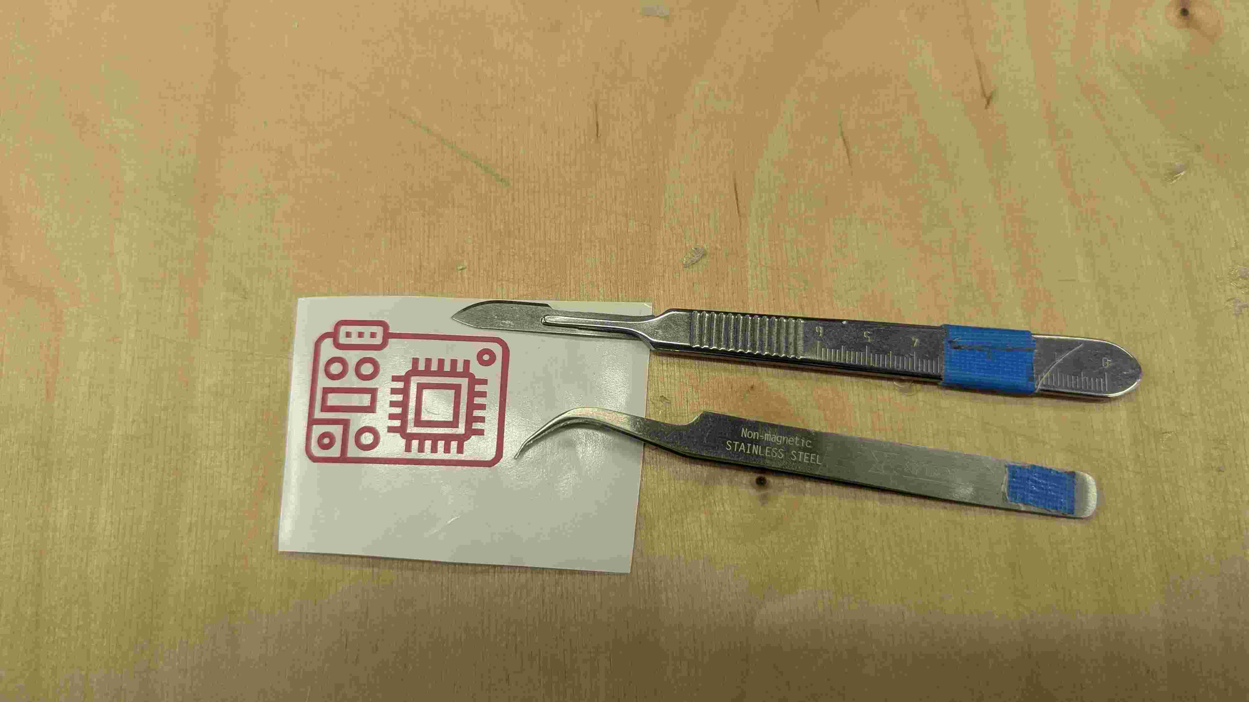 Applying transfer tape