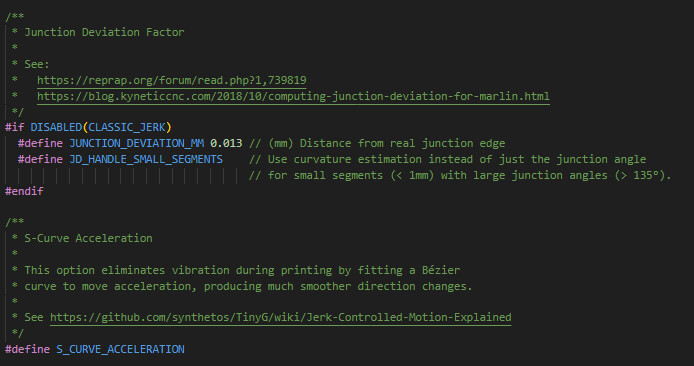 S-Curve Acceleration