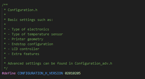 Getting Started Settings