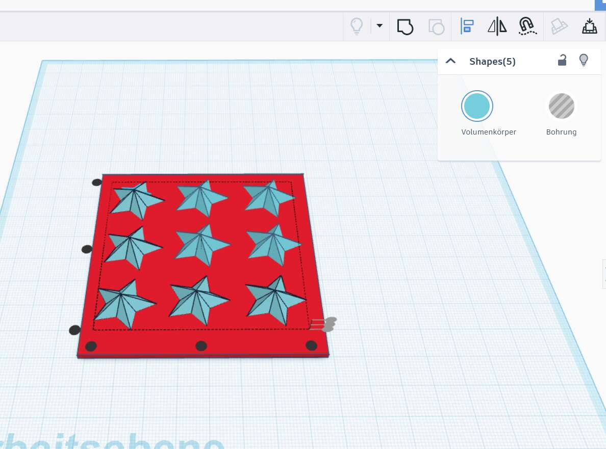 Aligning stars with the tool