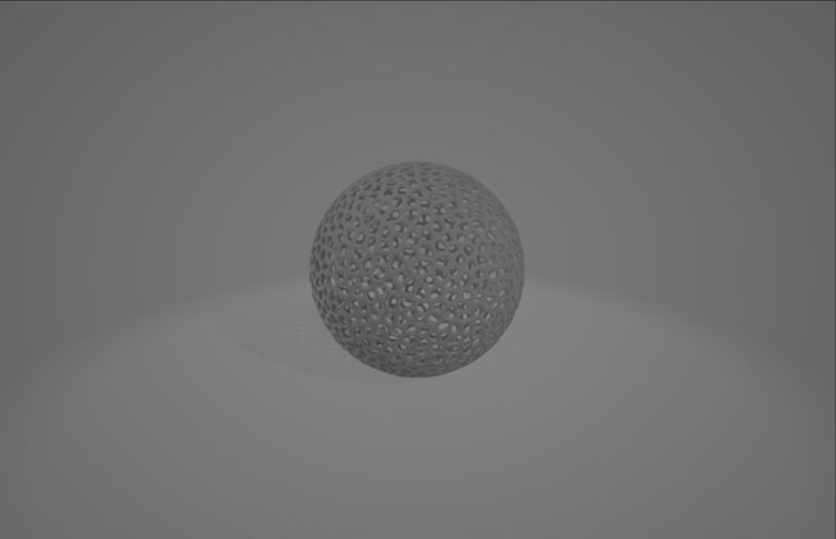 Sphere after Voronator