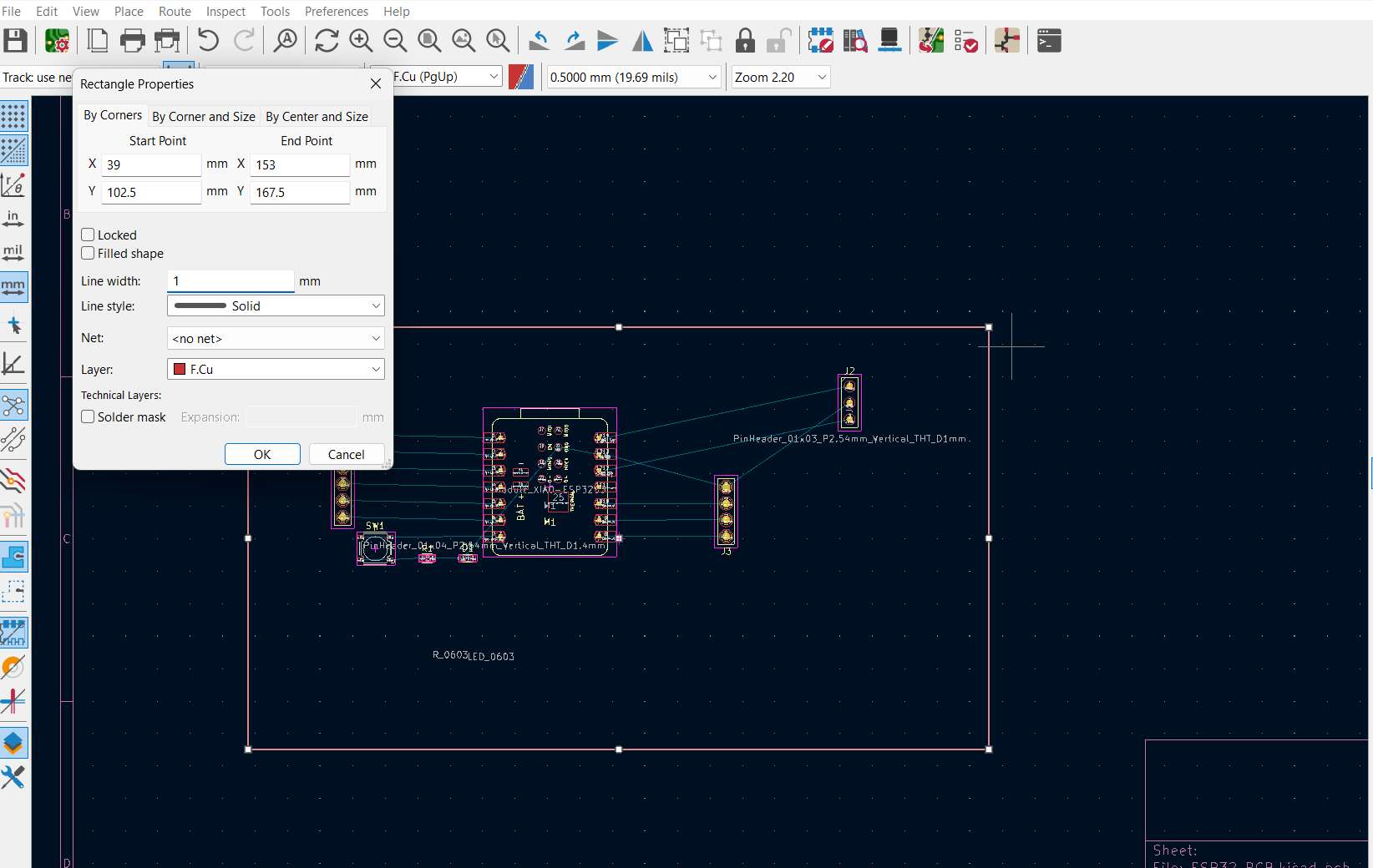 PCB Outline