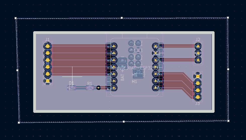 Board Filled with Copper