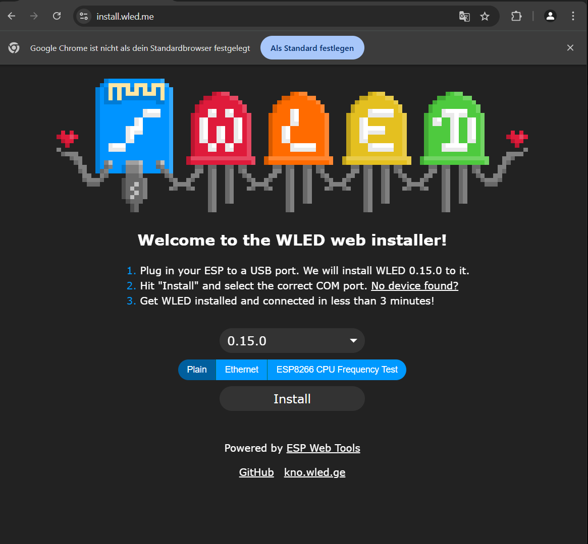 WLED Installer