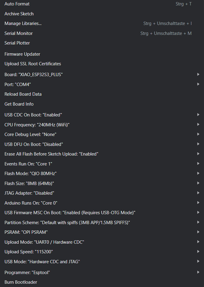 Arduino IDE Configuration