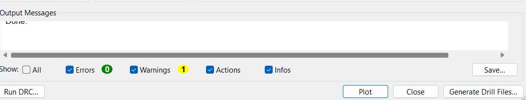 Gerber Export Settings 2