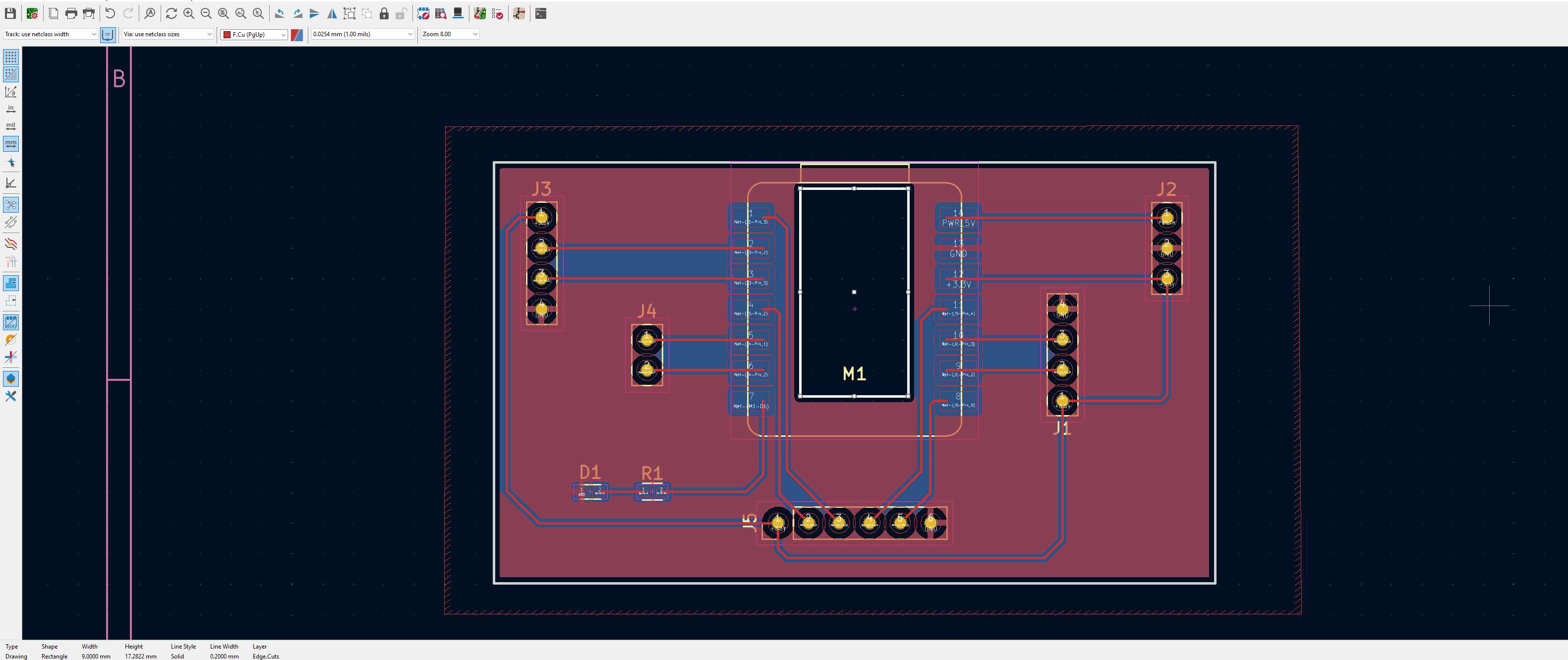 Rubout underneath MCU