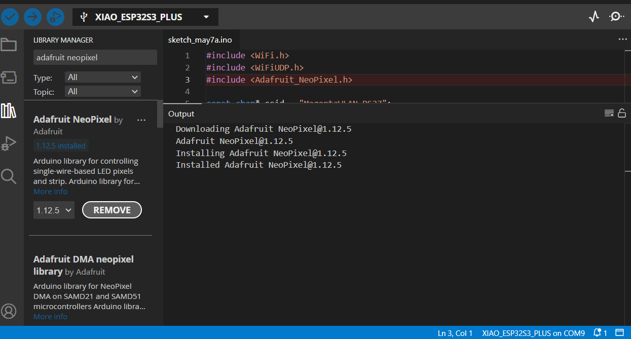 Arduino Library Import