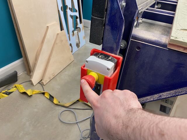 Know where your E-Stop is and when to use it