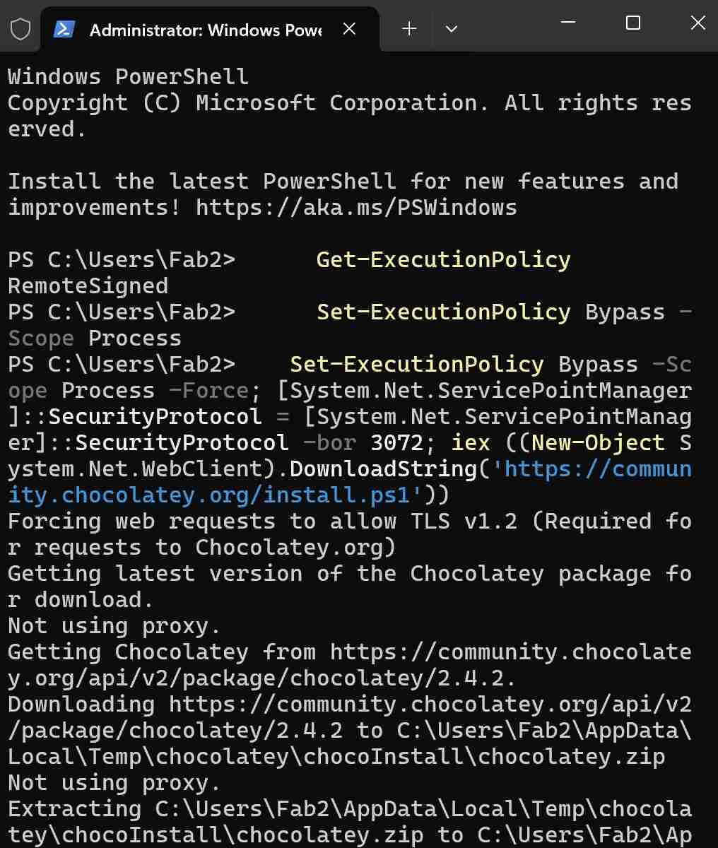 PowerShell Initial Setup