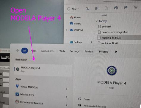 open app