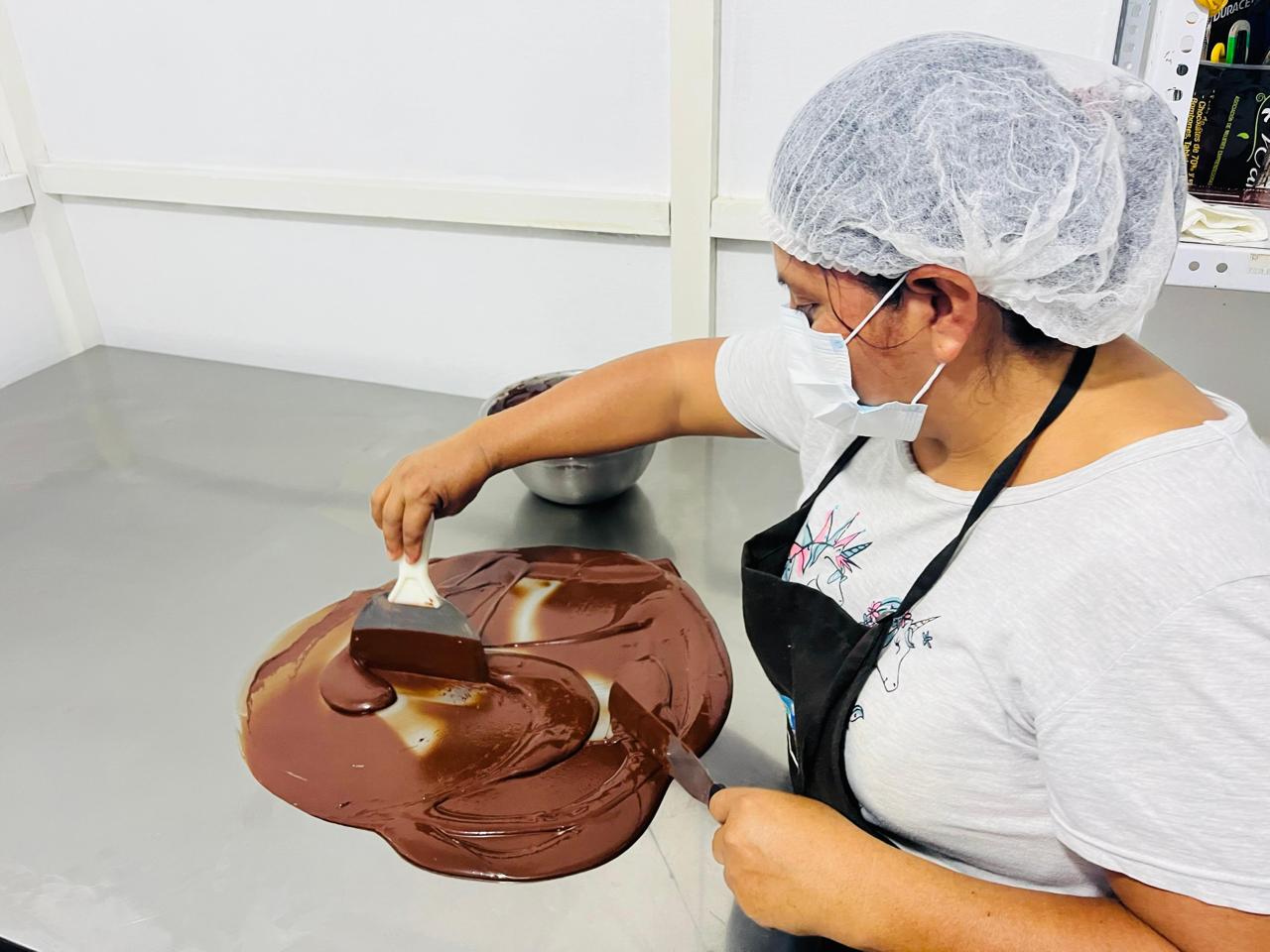 Chocolate casting