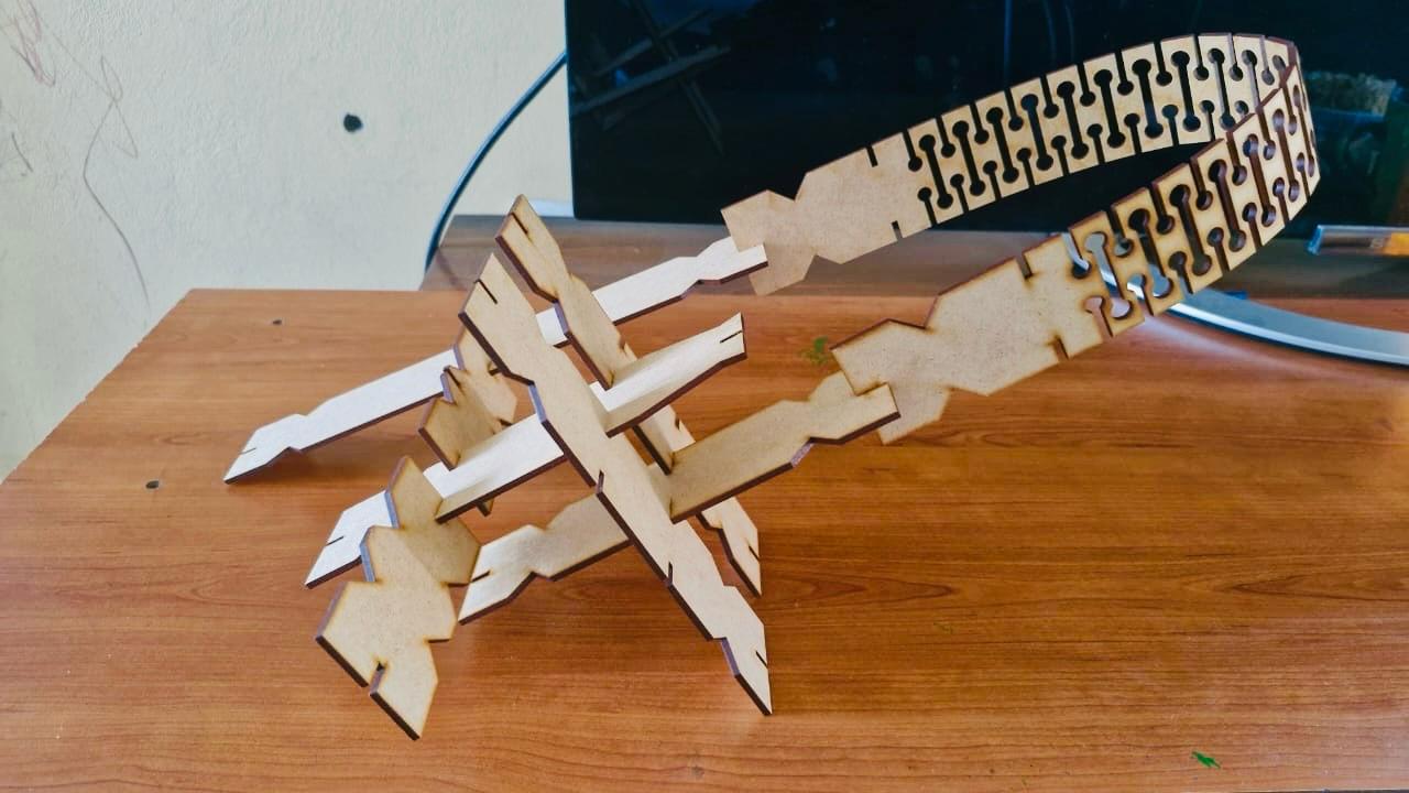 Hero shot - parametric construction kit assembled
