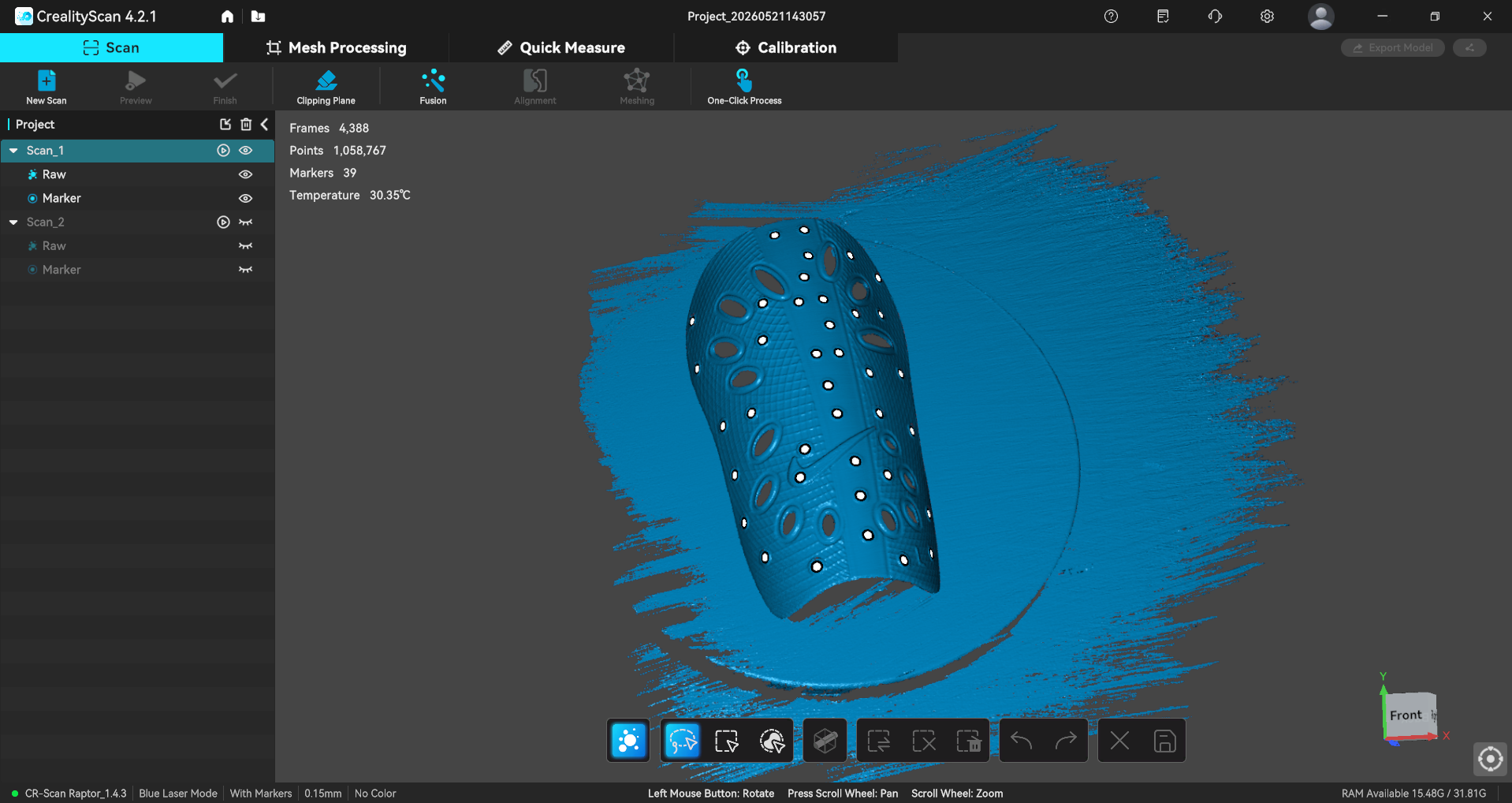 Scan_1 point cloud