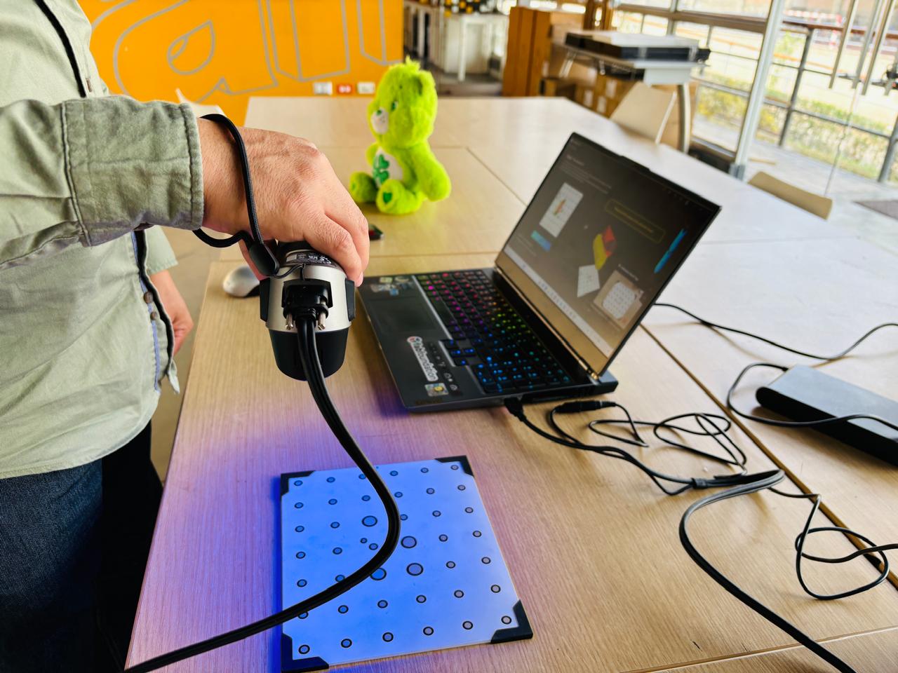 Scanner calibration in CrealityScan