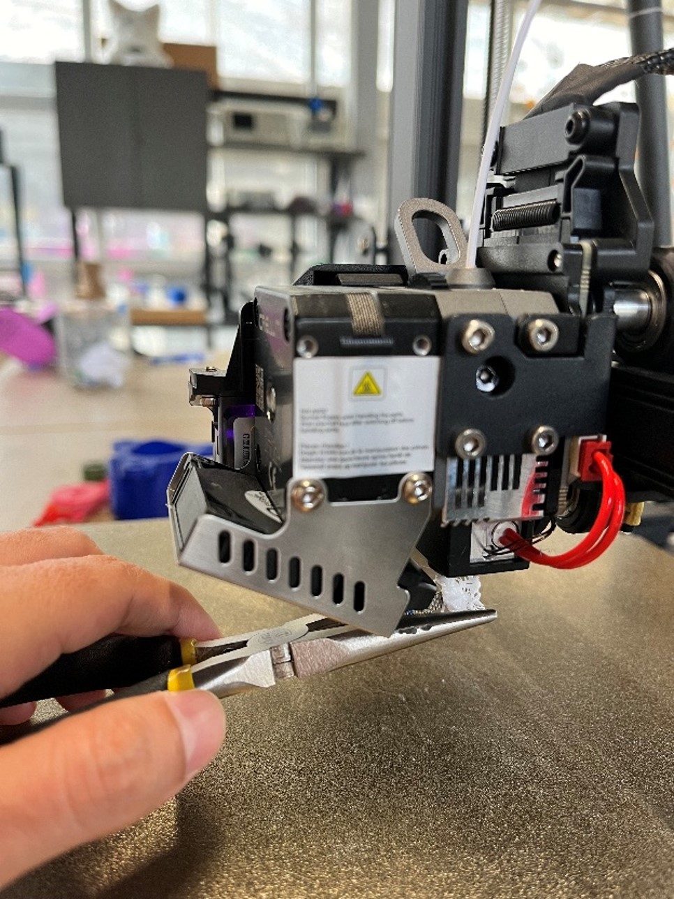 Spaghetti filament failure on CR-10 Smart Pro