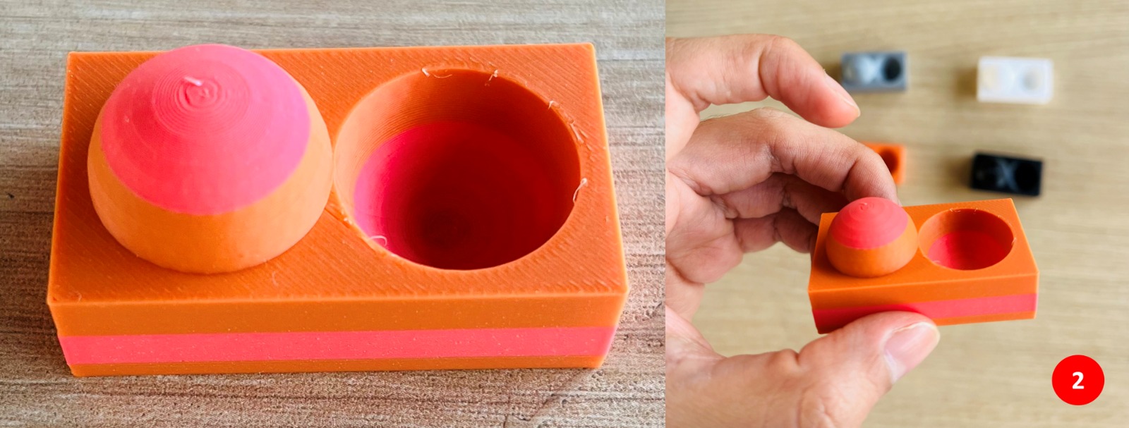 Surface finish results comparison