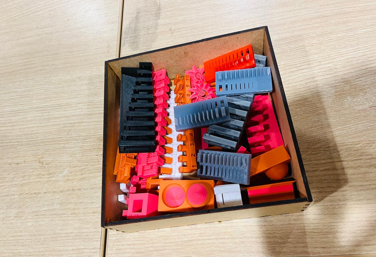 3D printing test results