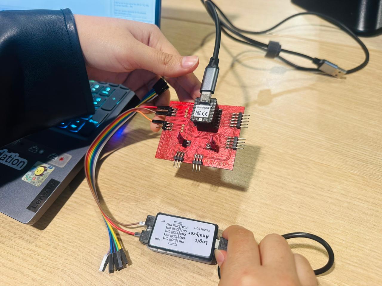Logic analyzer test