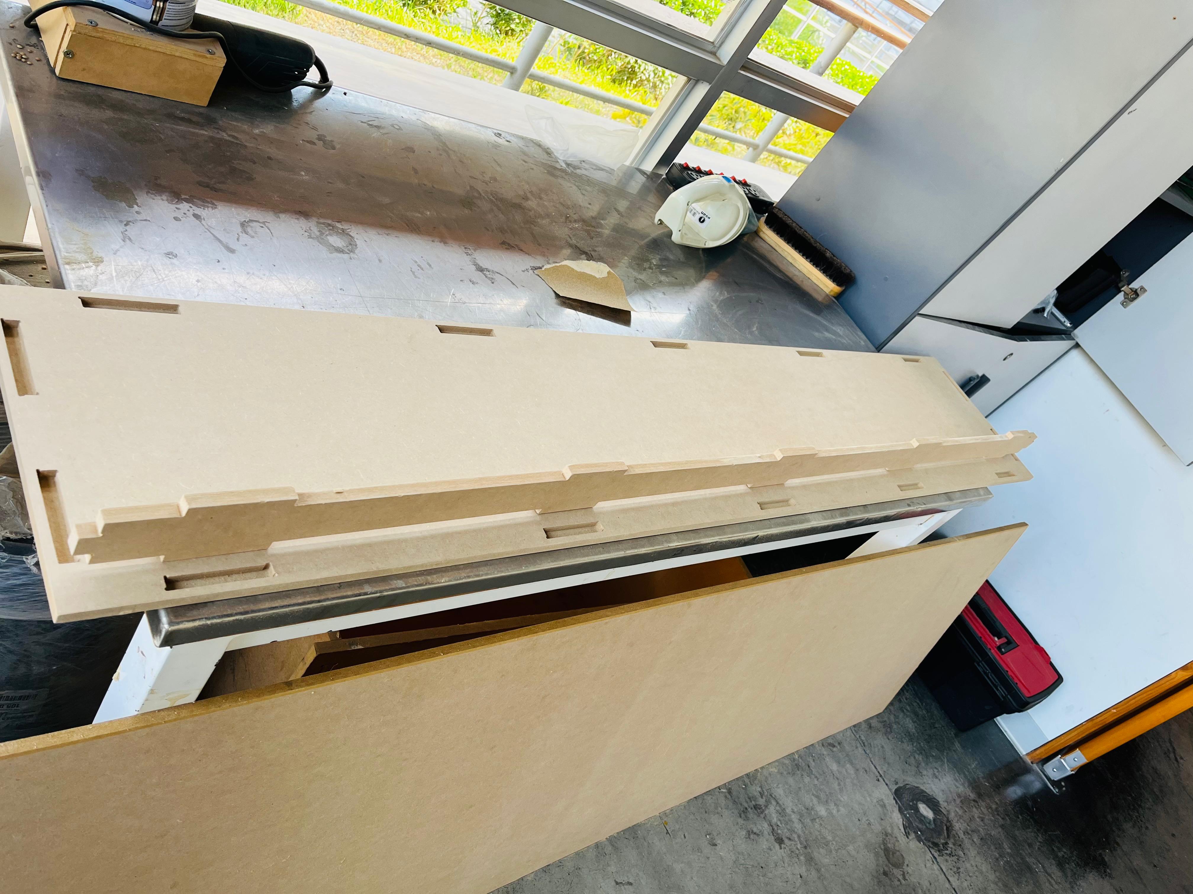 Sanding and assembly
