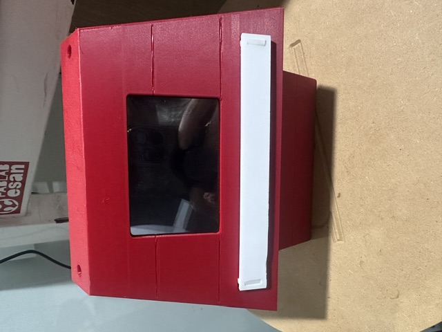 Pitch timer fully assembled at ESAN Fab Lab