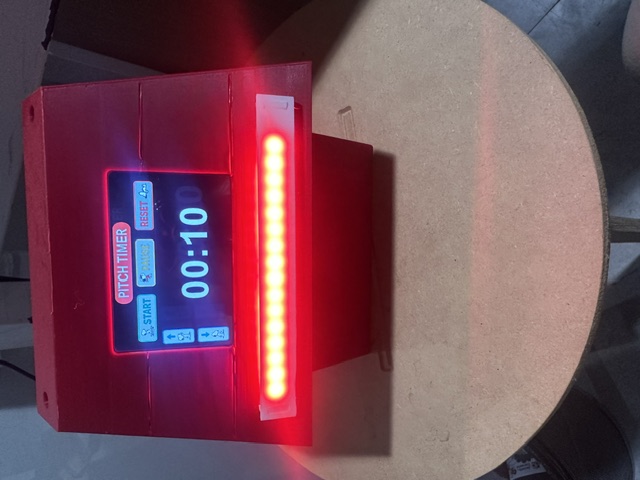 Red phase — STOP — 00:10