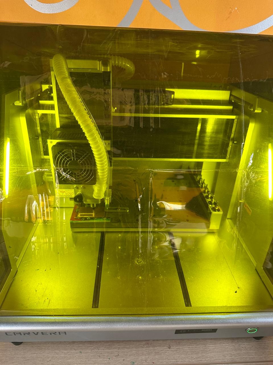 Makera Carvera milling the pitch timer PCB — ESAN Fab Lab