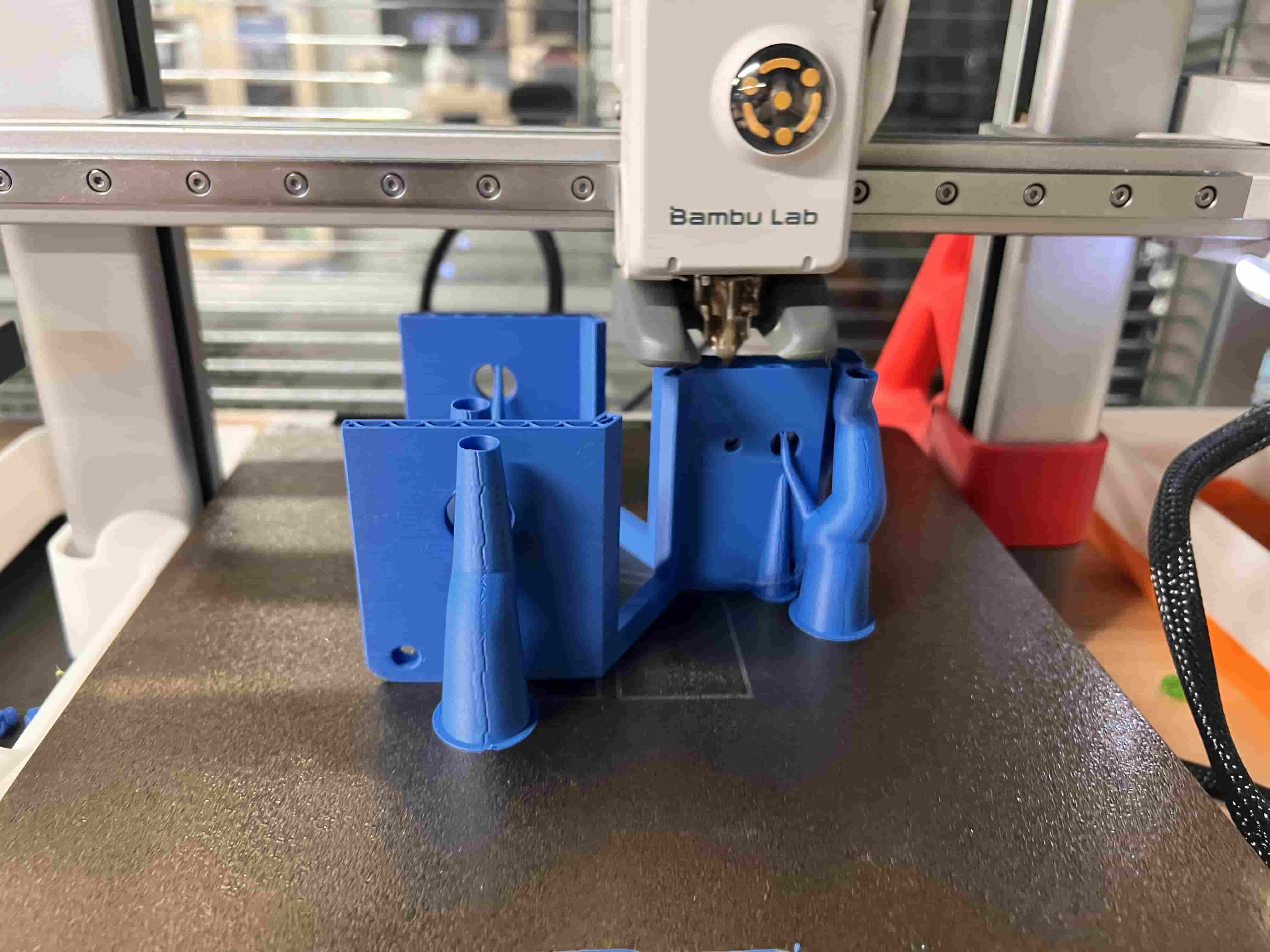 Printing supports on Bambu Lab printer