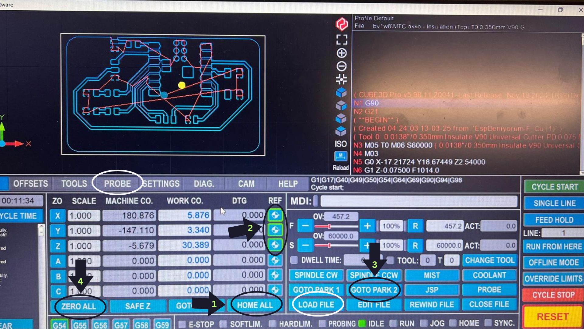 Machine Setup