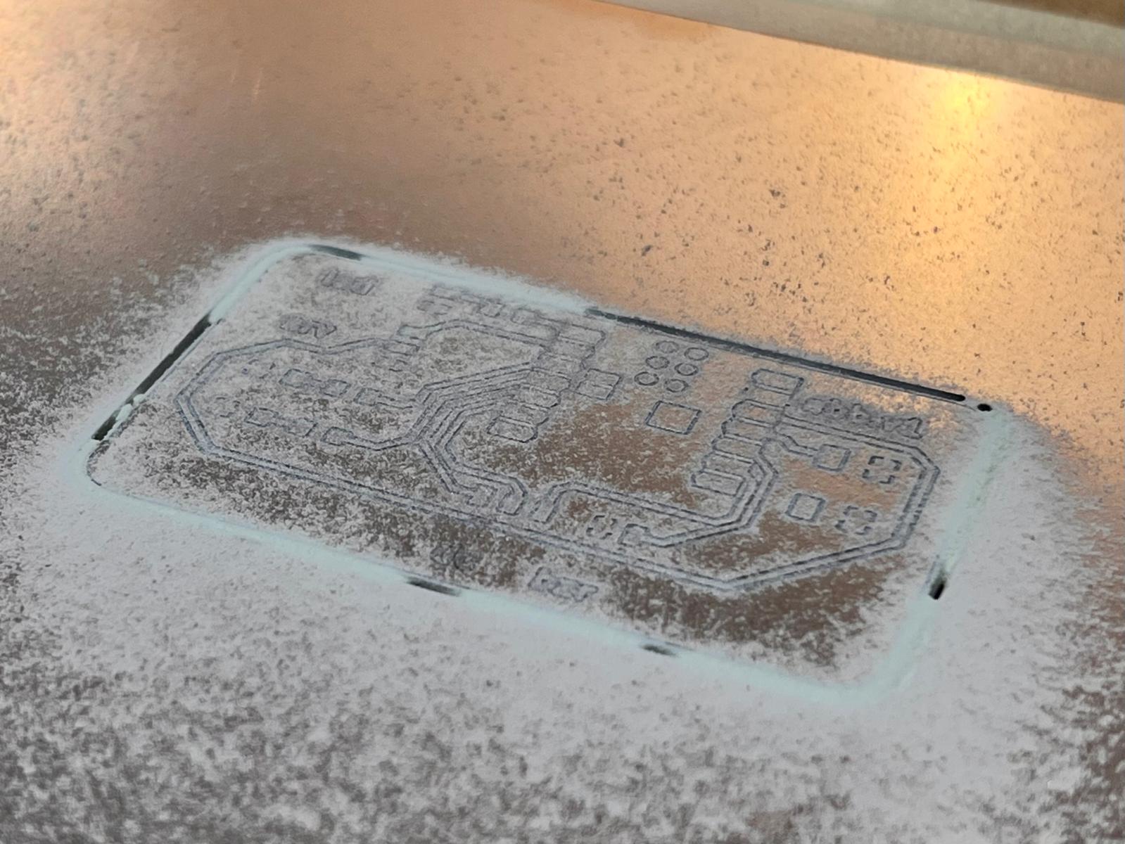 Final Milled PCB
