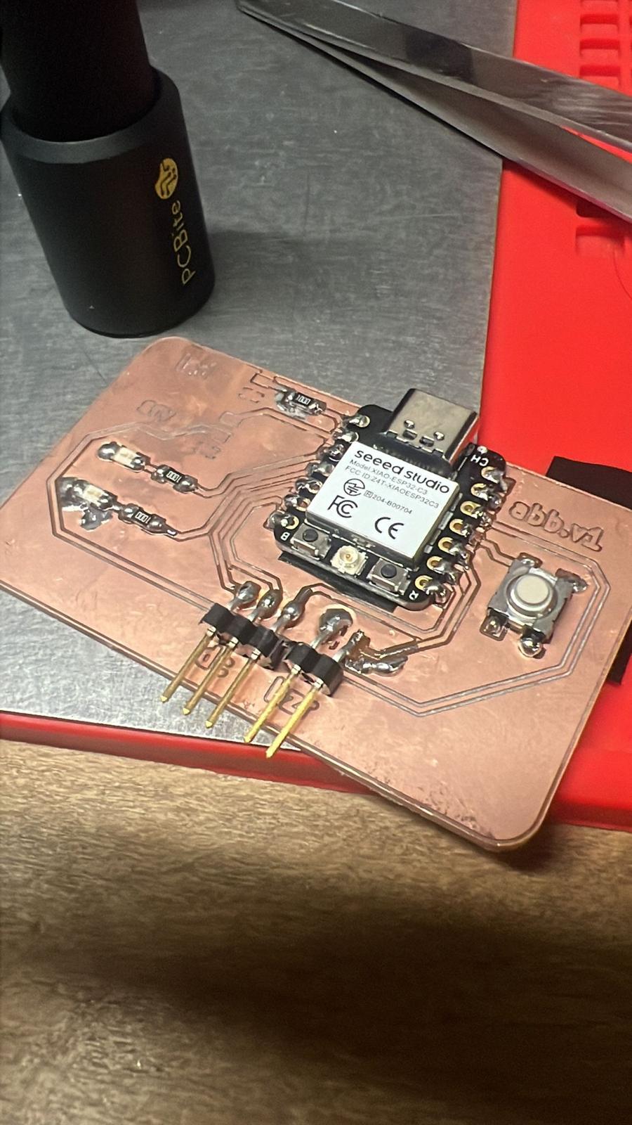 First Soldering Attempt