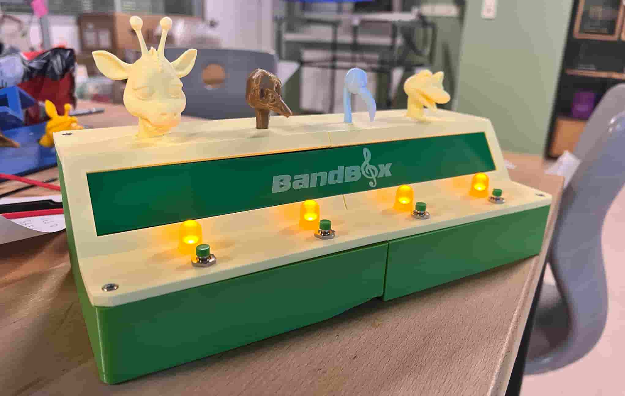 Fully assembled BandBox in operation