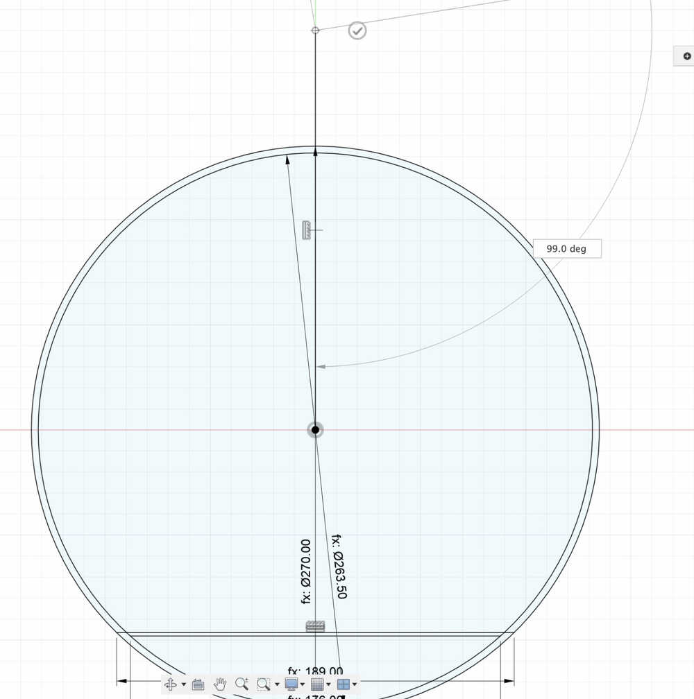 Drawing a Vertical Line