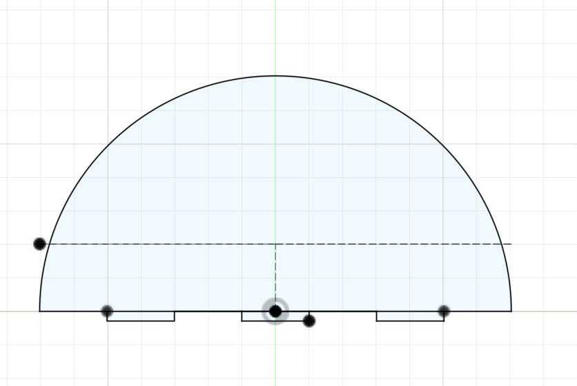 Semi-circle Sketch
