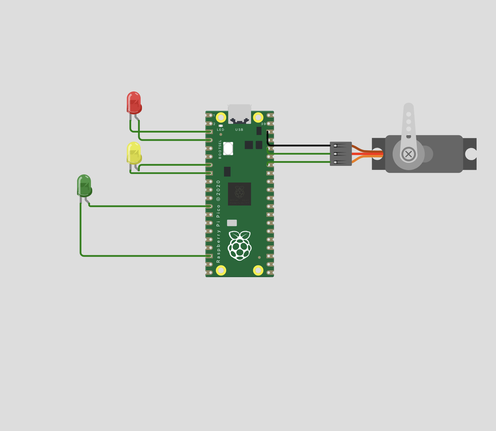 Circuit with Servo