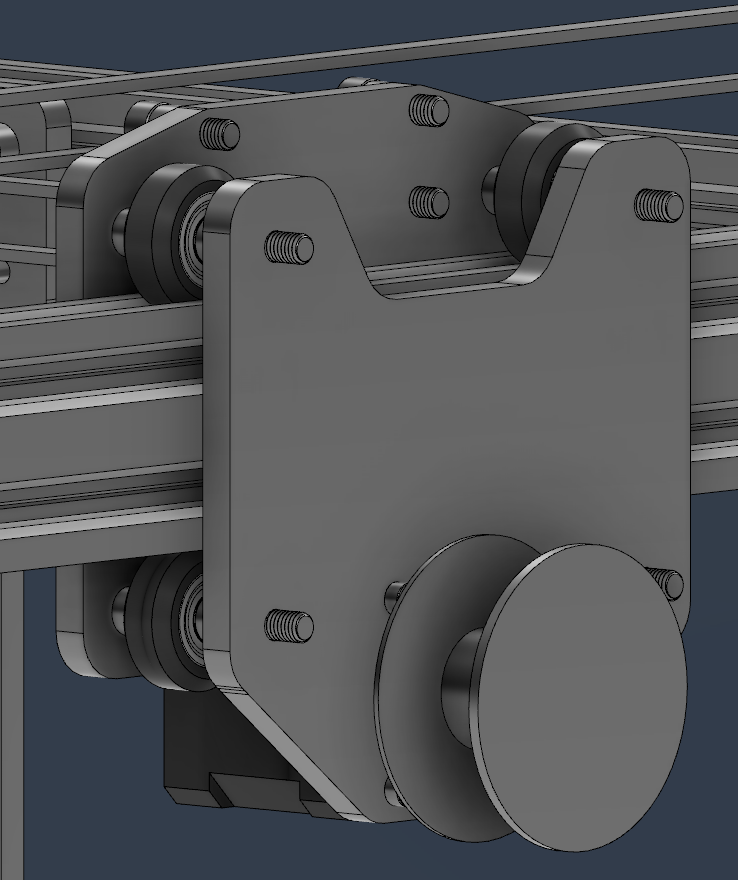 Custom V-Wheel Carriage