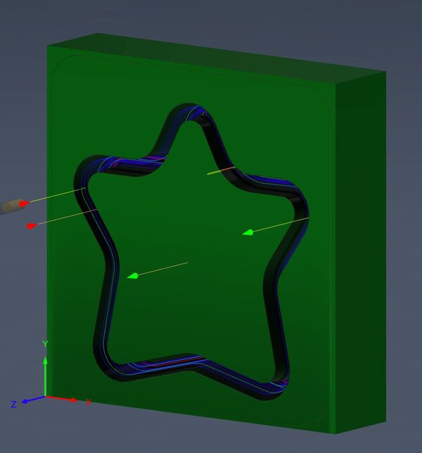 Simulation of Toolpaths
