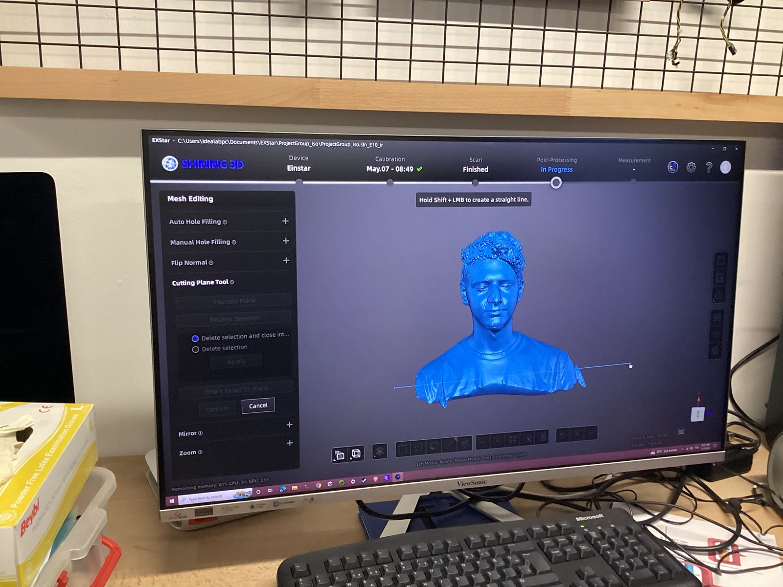 Post-Processing Interface