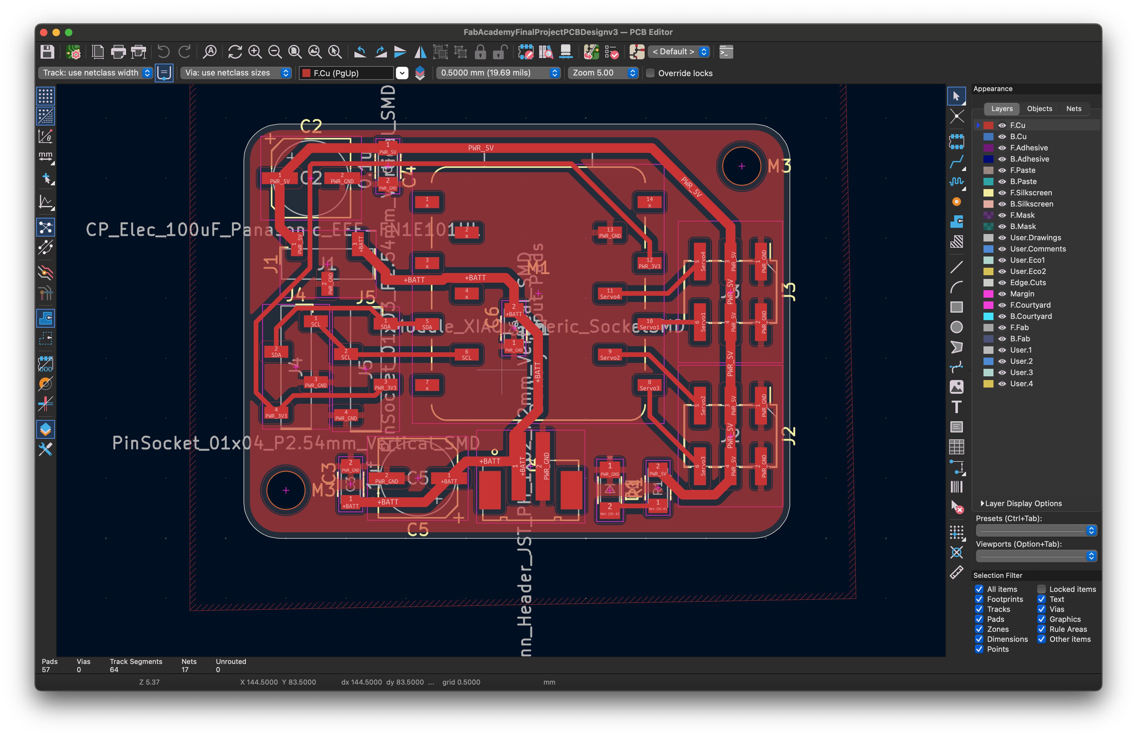 Final PCB
