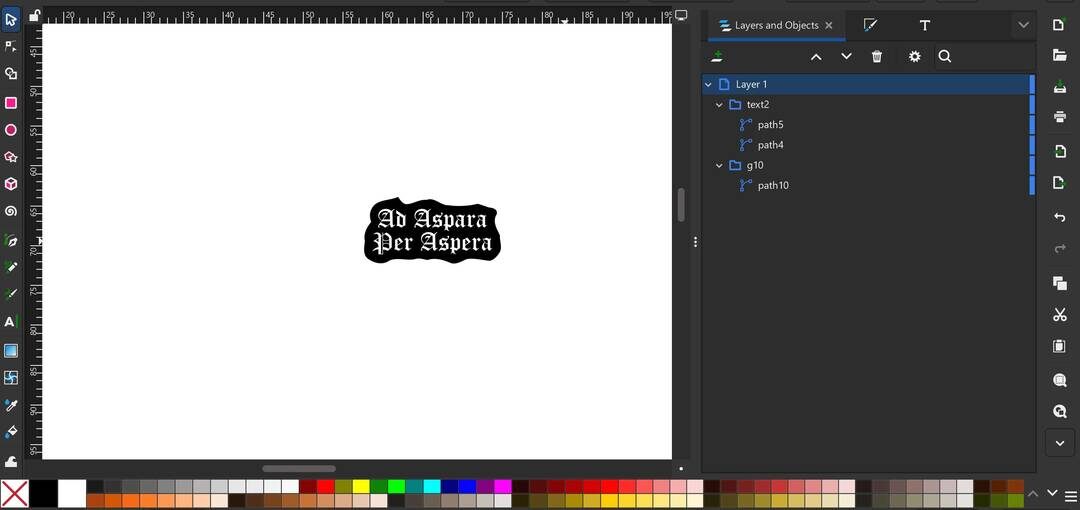 Final sticker design.