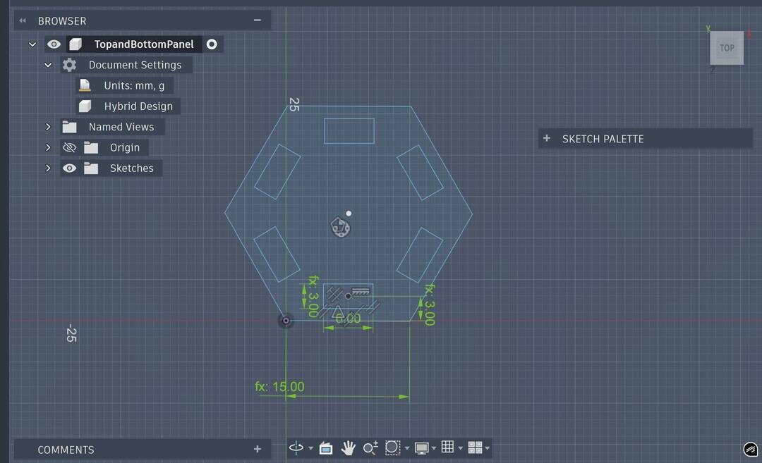 Top and bottom panels.