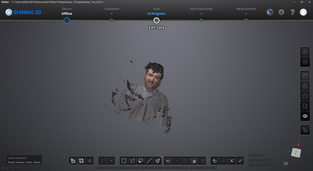 The Result of The Scan